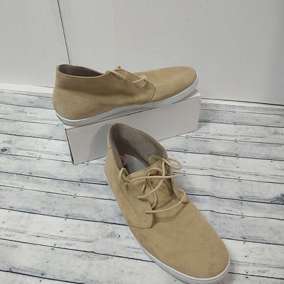 Mens Cole Haa High Top Sneakers Tan Suede Size 10M - Picture 1 of 8
